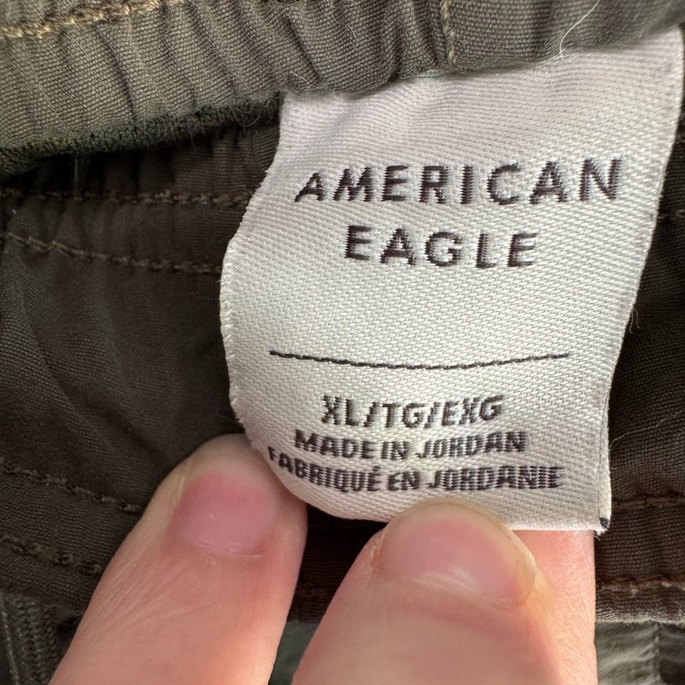American eagle olive‎ green shorts men’s size XL - Picture 3 of 4